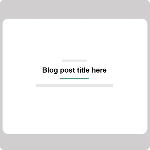 elementor标题模版